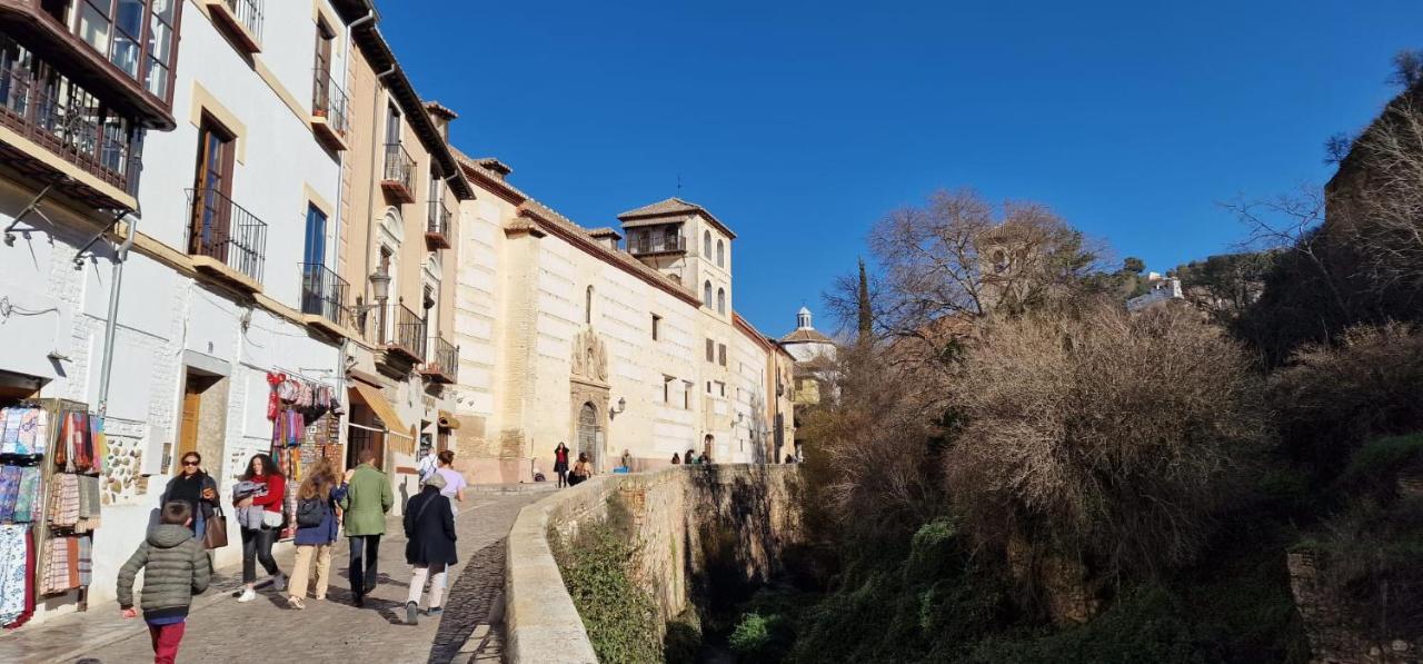Gasthof Patrimonio Arabe Vista A La Alhambra Granada